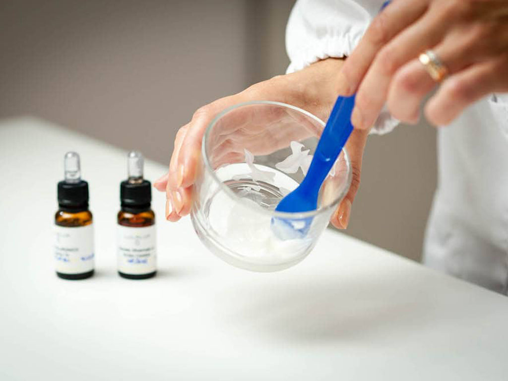 Preparazione Primordium cosmetici naturali di prima scelta